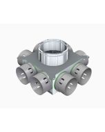 Manifold 8x90x148 SS KDNV Top Entry insulated